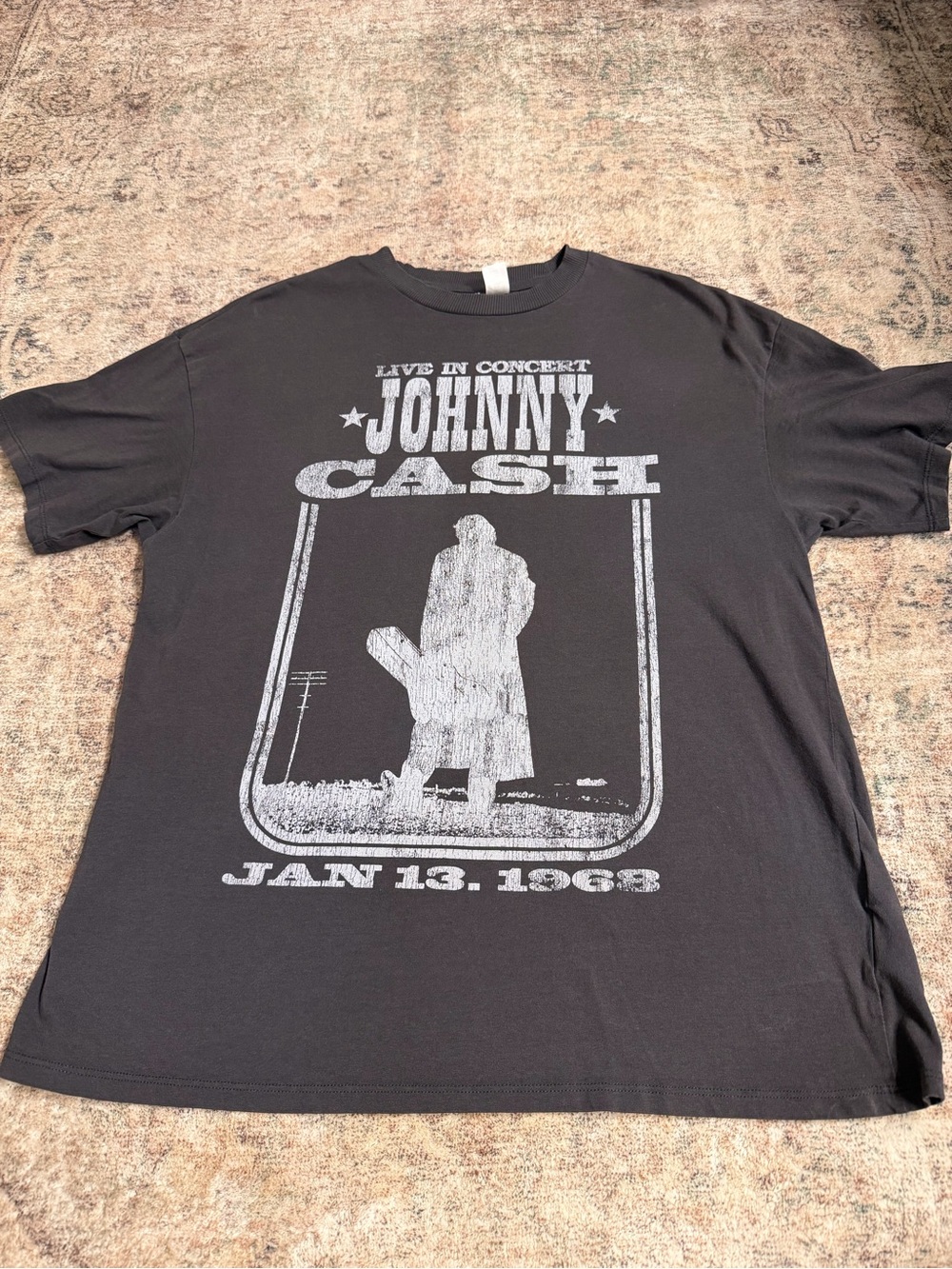 H&M Johnny Cash Graphic tee